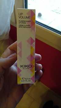 KIKO - Lip volume - Crème à lèvres effet repulpant