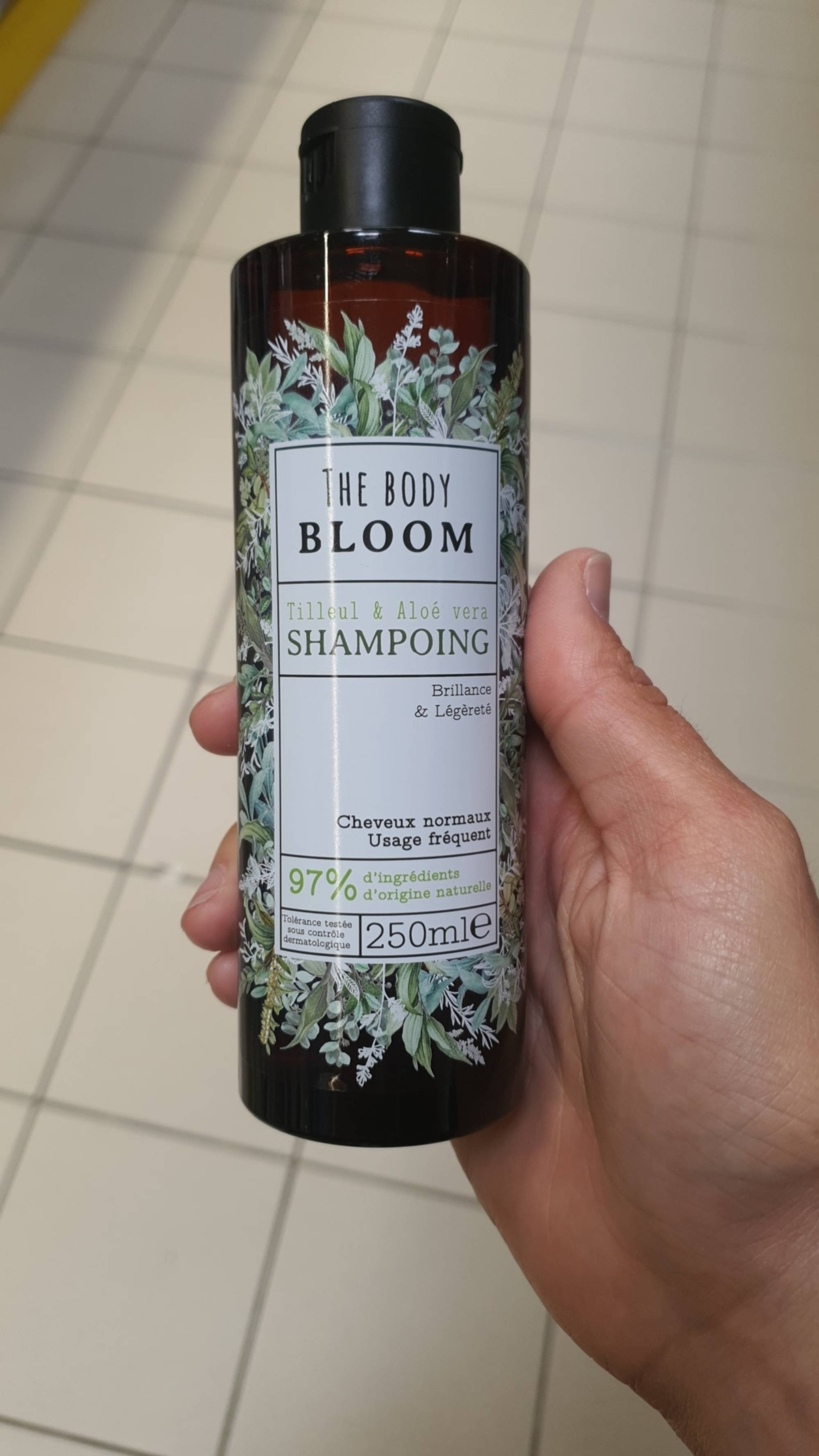 THE BODY BLOOM - Tilleul & Aloé vera shampoing