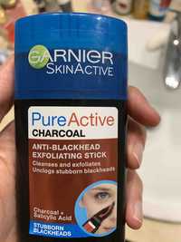 GARNIER - PureActive charcoal - Anti-blackhead exfoliating stick