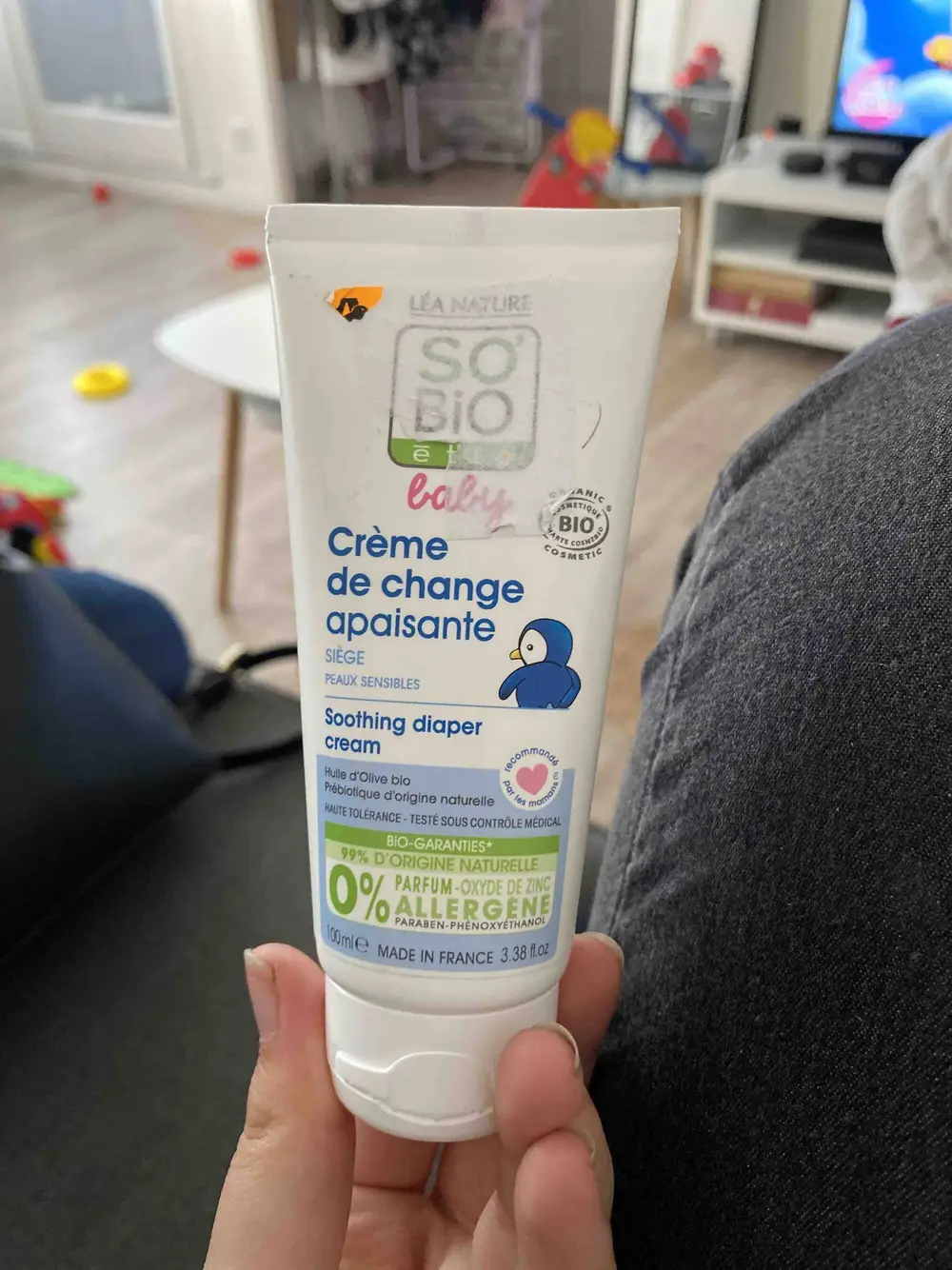 SO'BIO ÉTIC - Baby - Crème de change apaisante