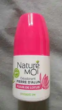 NATURÉ MOI  - Fleur de lotus - Déodorant pierre d'alun efficacité 24h