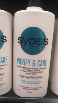 SYOSS - Purify & care - Après-shampooing pour les racines grasses