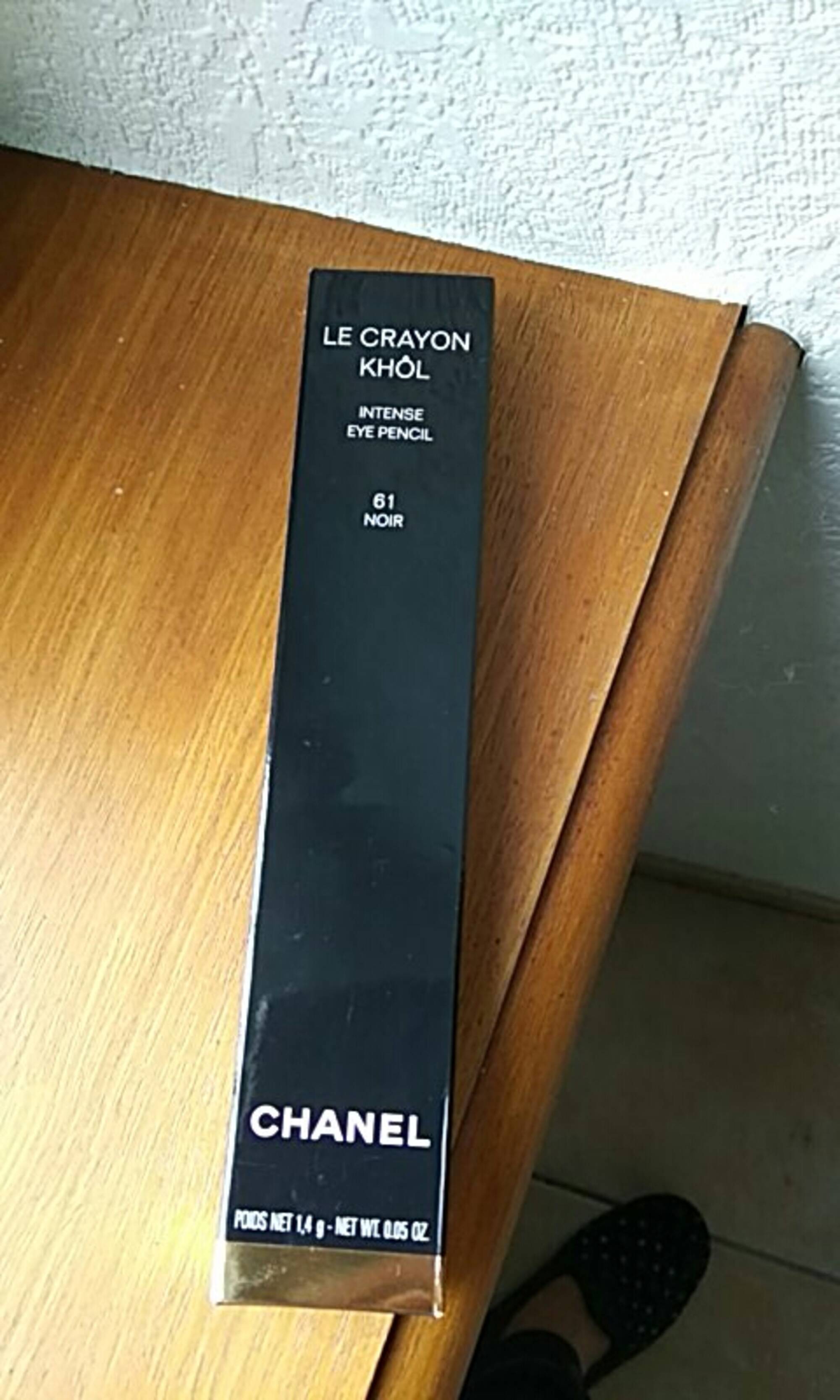 Composition CHANEL Le crayon khôl 61 noir - UFC-Que Choisir