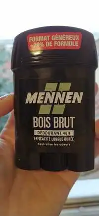 MENNEN - Bois brut - Déodorant 48h