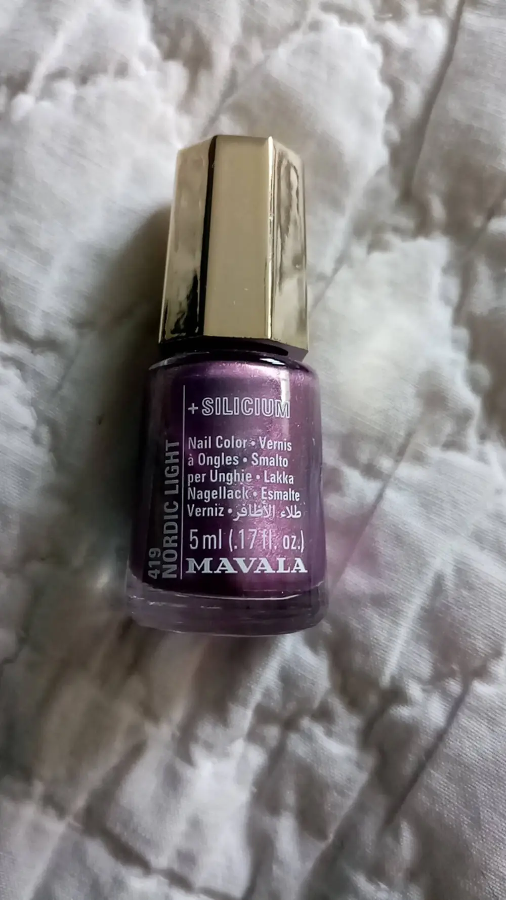 MAVALA - +Silicium - Vernis à ongles 419 nordic light