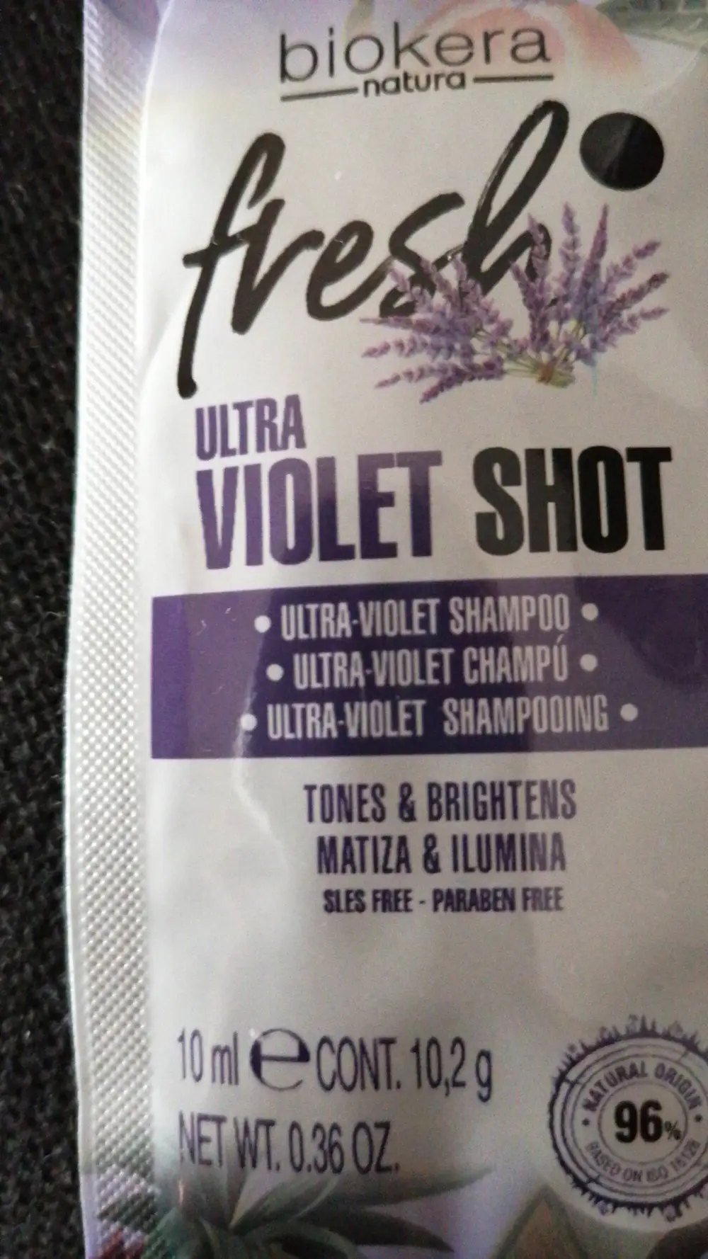 BIOKERA NATURA - Fresh - Ultra violet shampooing
