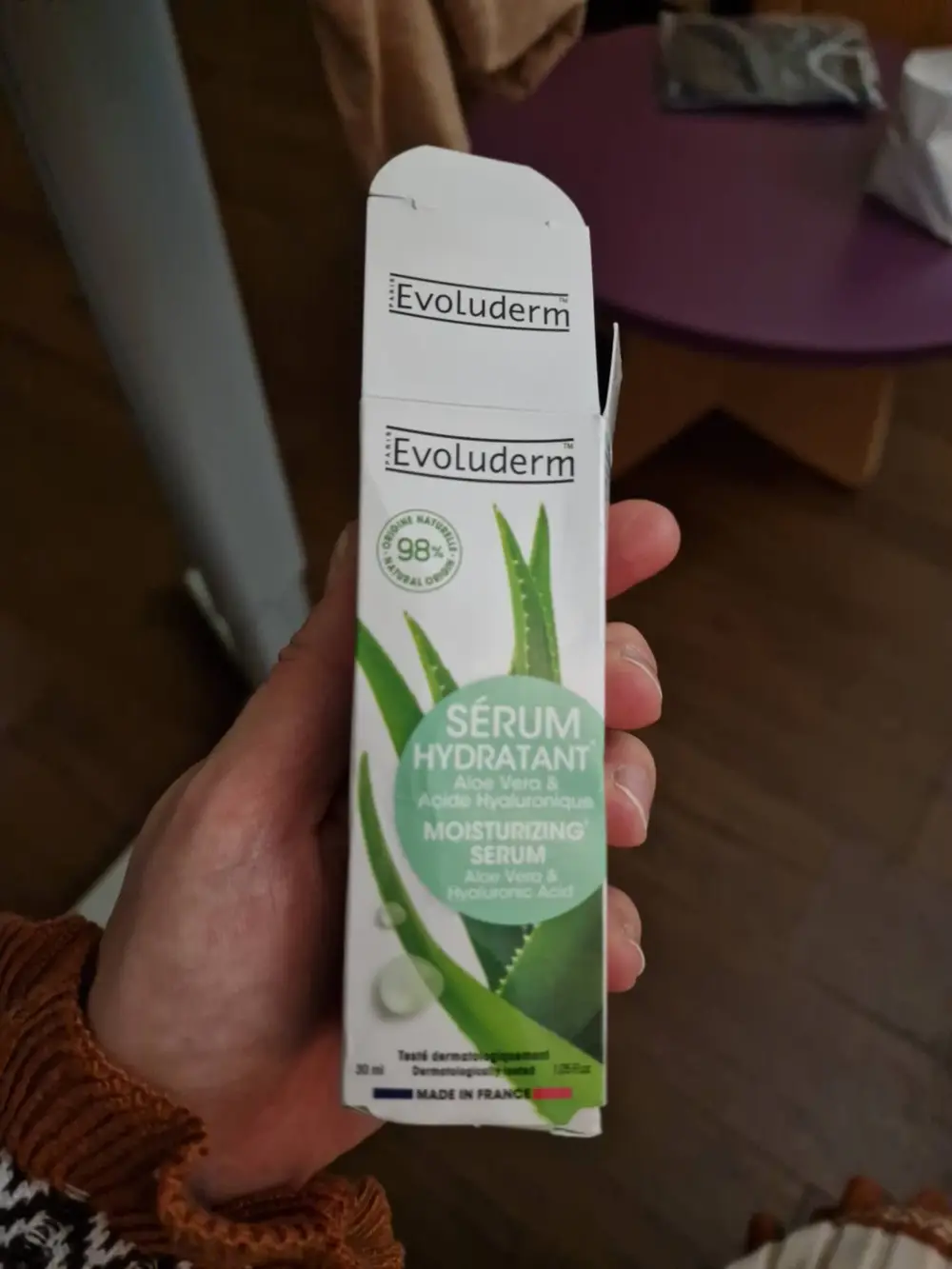 EVOLUDERM - Sérum hydratant aloé véra