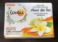 LOVEA - Monoï des îles - Savon extra doux