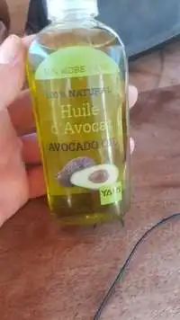 YARI - Huile d'avocat 100% natural