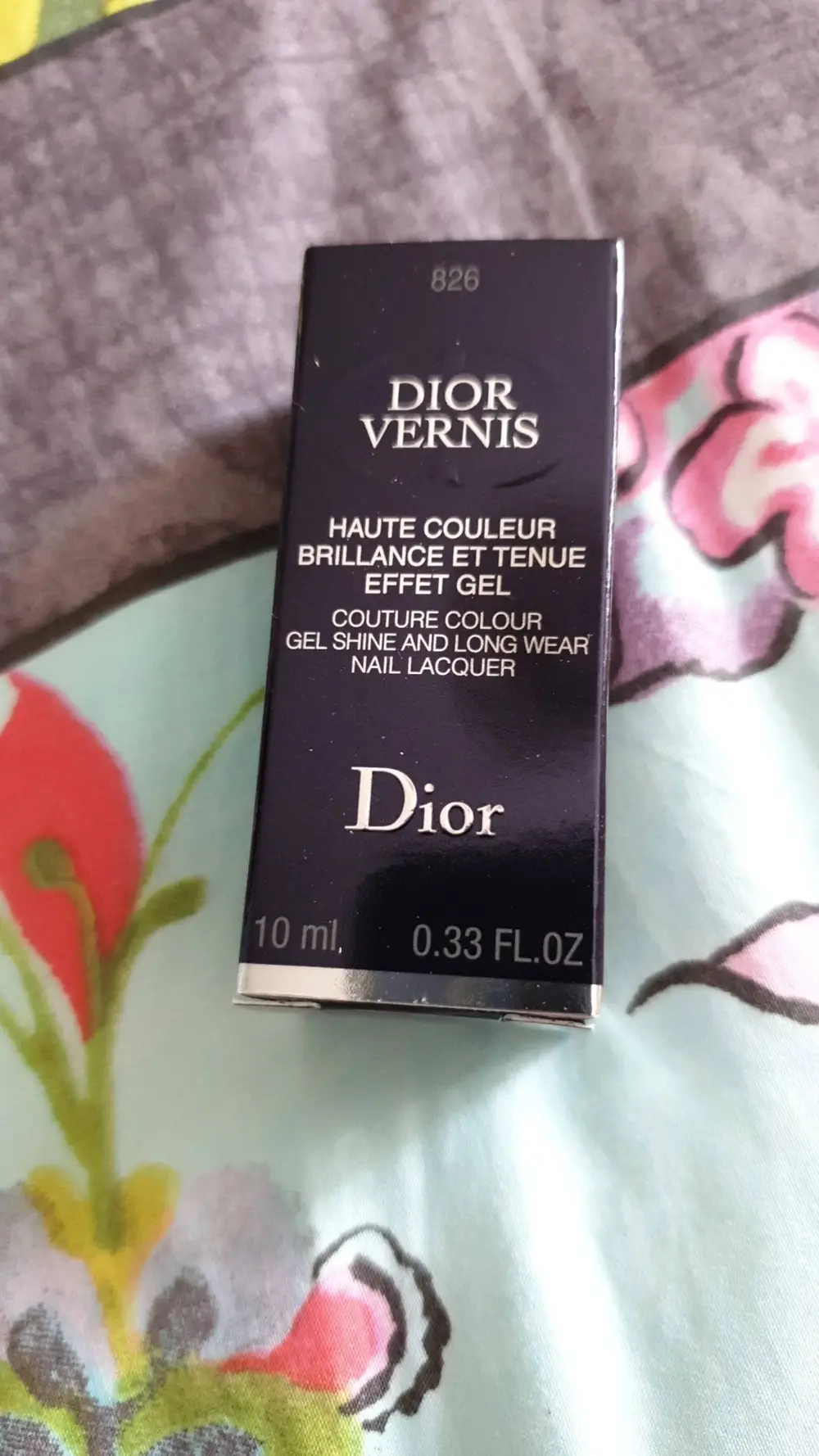 DIOR - 826 Dior vernis - Haute couleur brillance et tenue effet gel