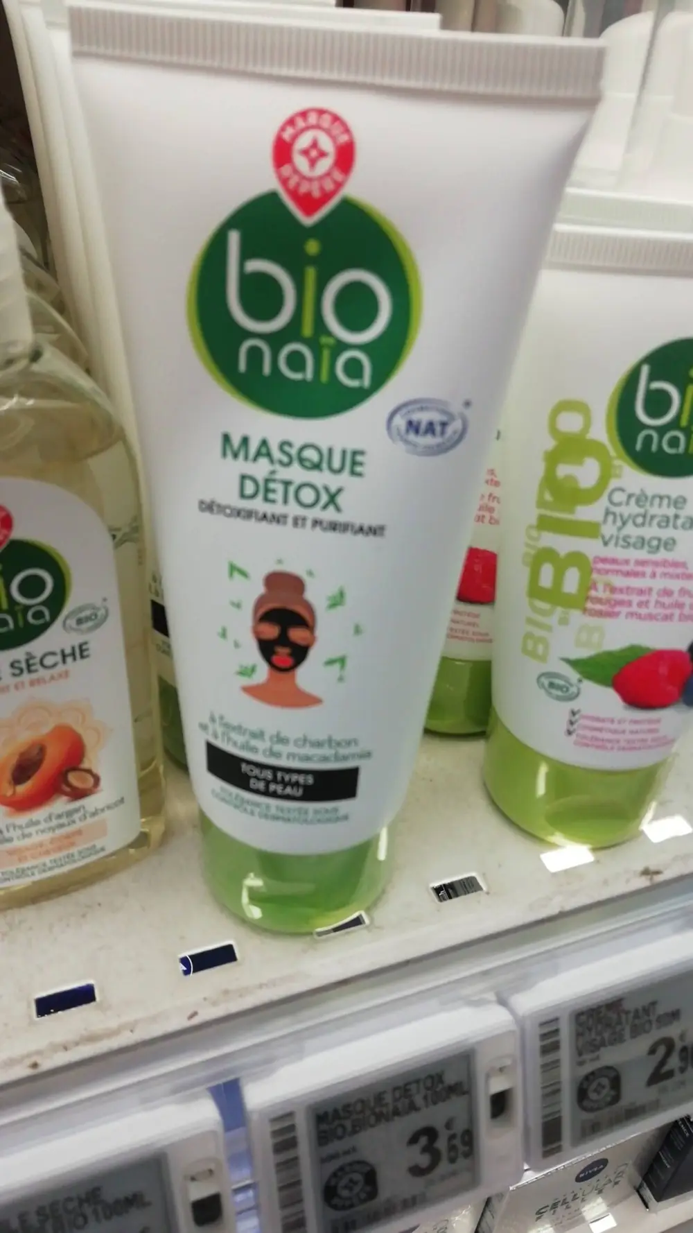 MARQUE REPÈRE - Bio naïa - Masque détox 