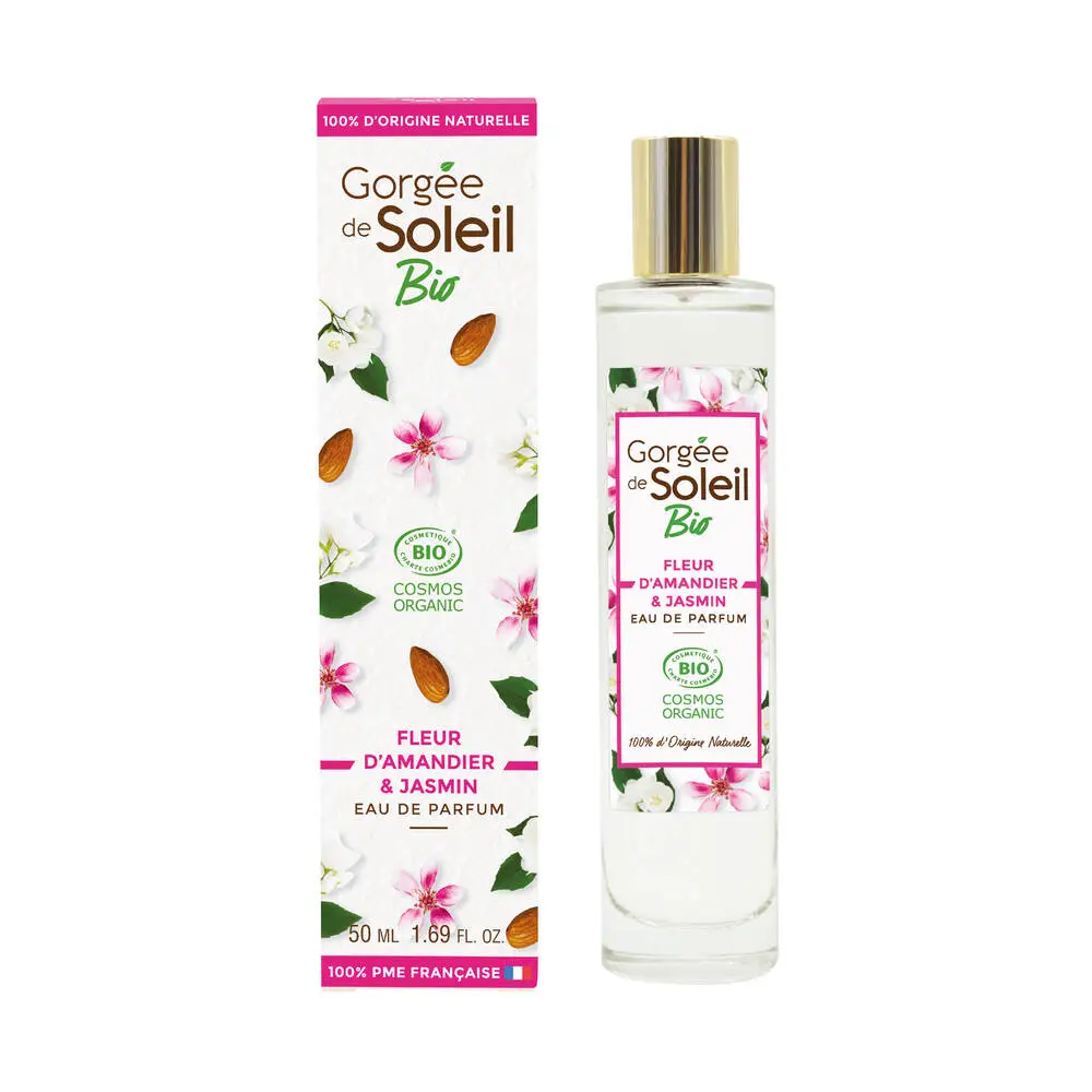 GORGÉE DE SOLEIL BIO - GORGEE DE SOLEIL EDP FLEUR D'AMANDIER & JASMIN CERTIFIE BIO COSMOS 50ML