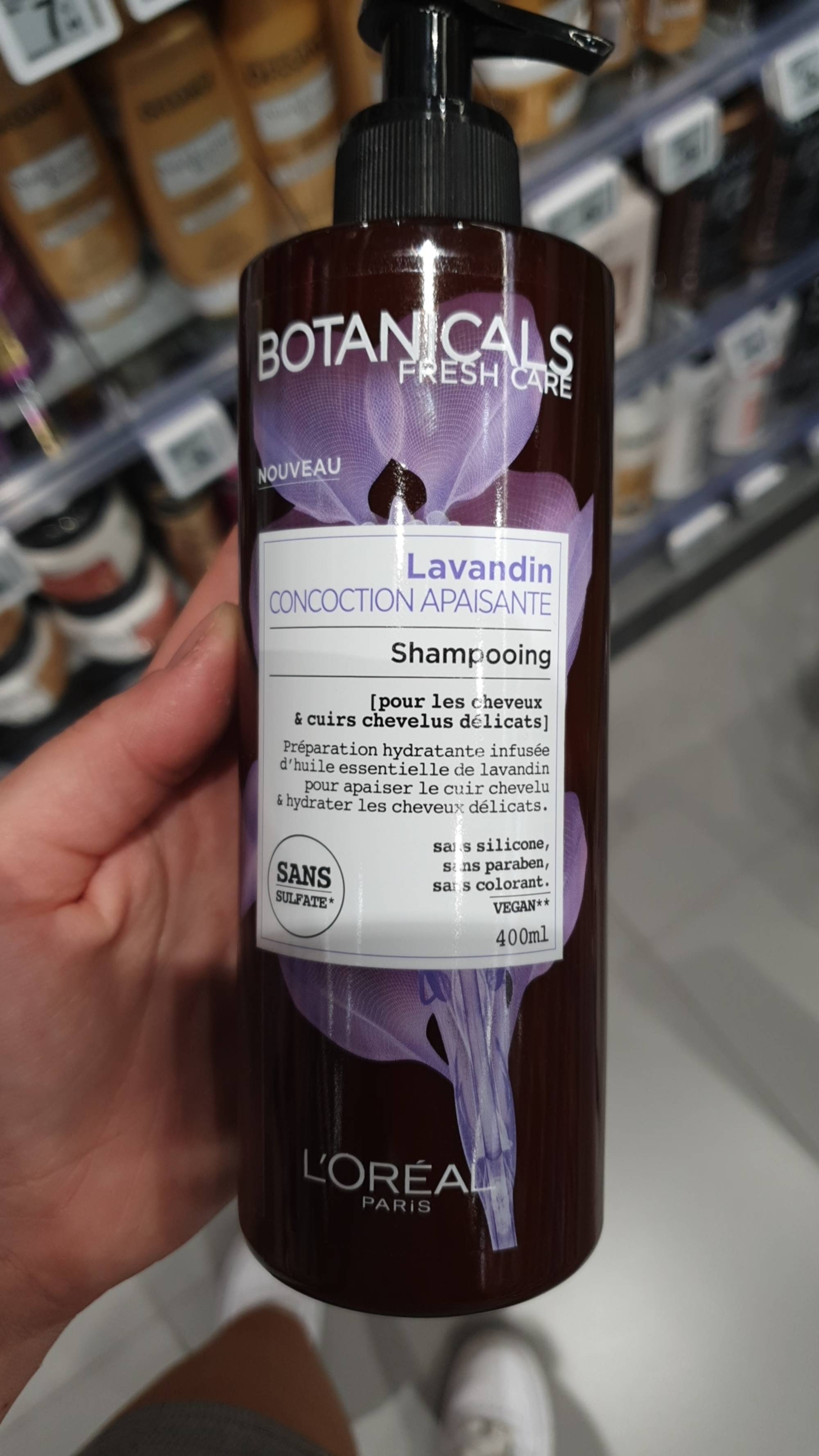 L'ORÉAL PARIS - Botanicals lavandin concoction apaisante - Shampooing