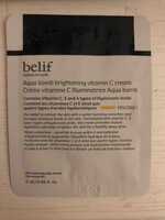 BELIF - Crème vitamine C illuminatrice aqua bomb