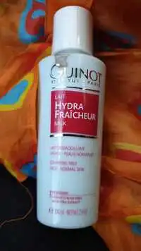 GUINOT - Lait hydra fraîcheur - Lait démaquillant visage