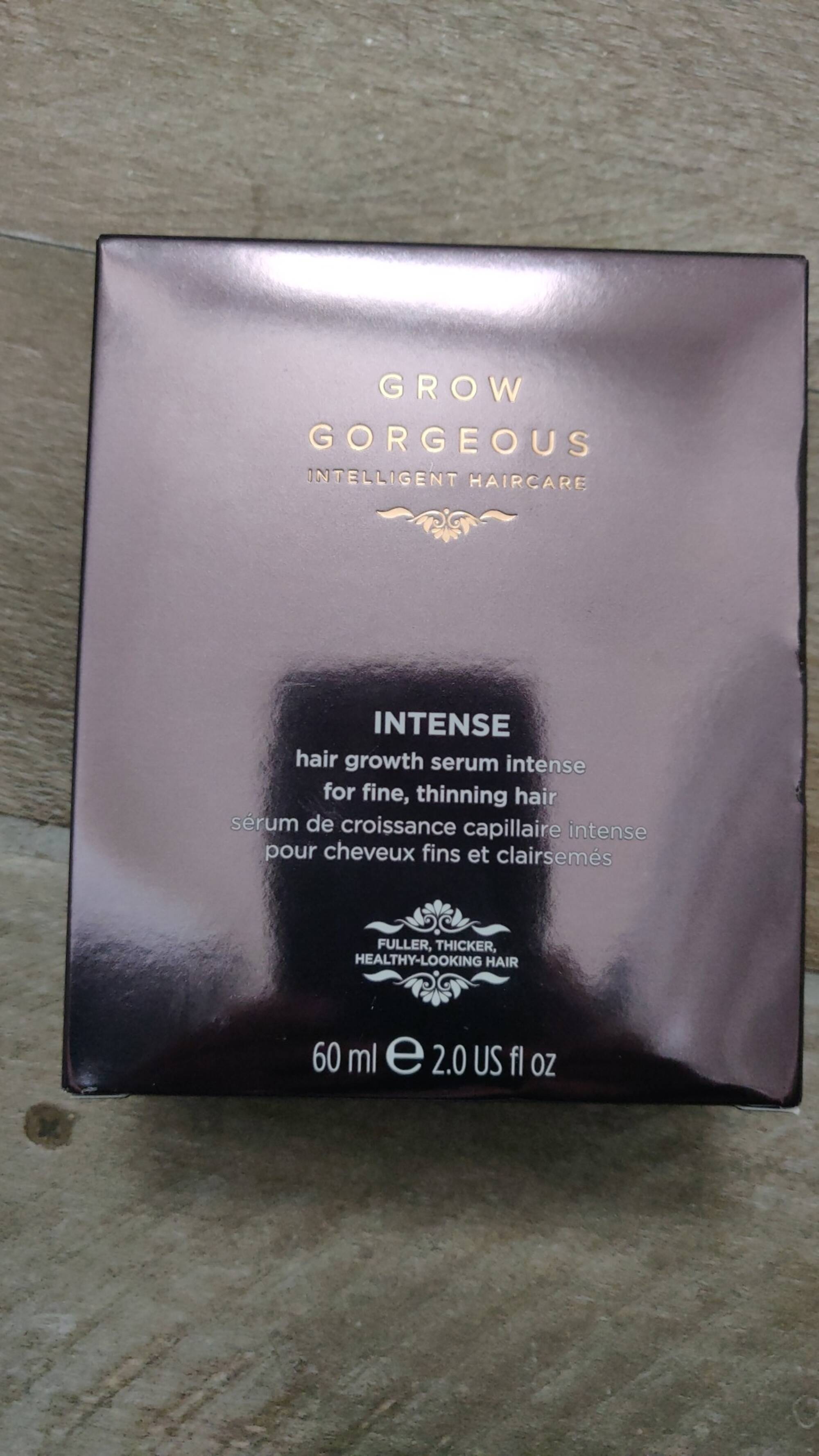 GROW GORGEOUS - Intense - Serum de croissance capillaire intense