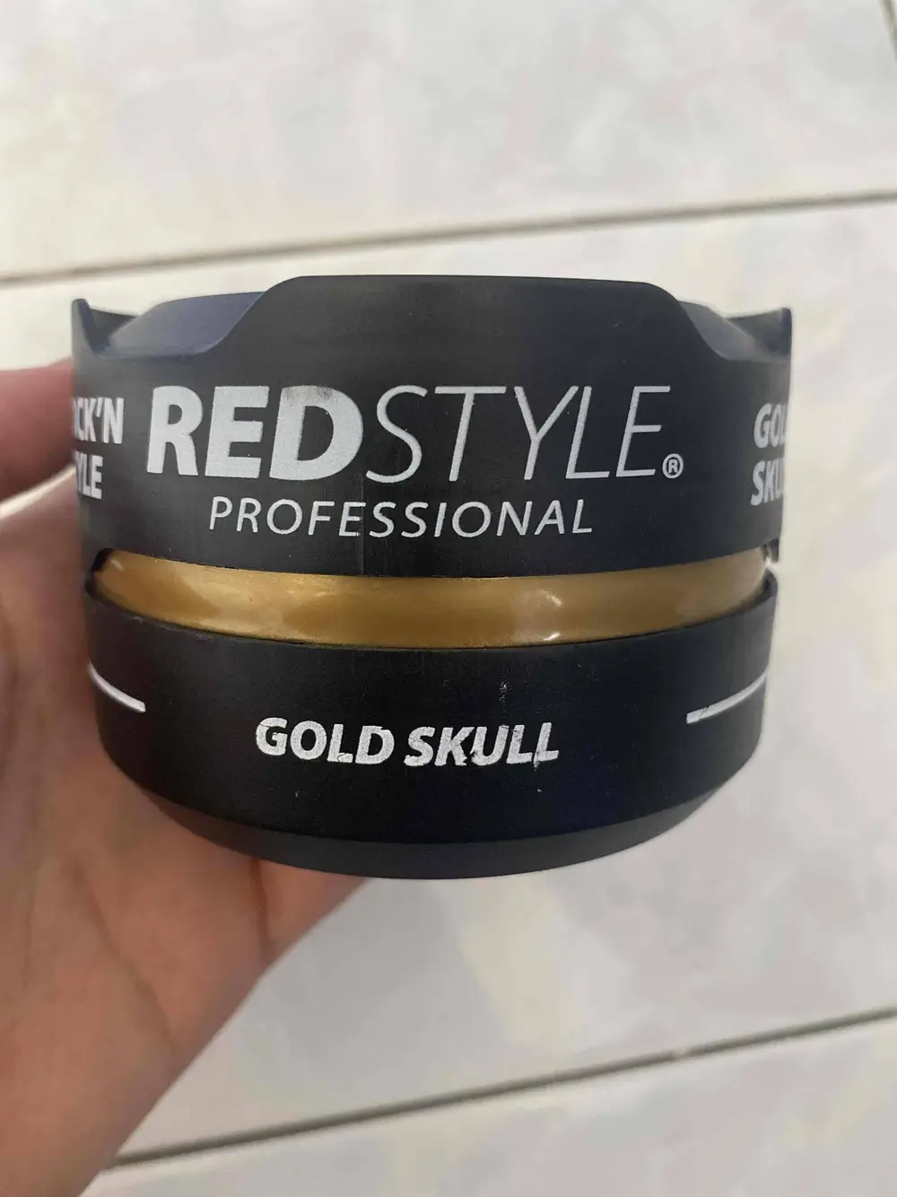 REDSTYLE PROFESSIONAL - Gold skull - Cire coiffante