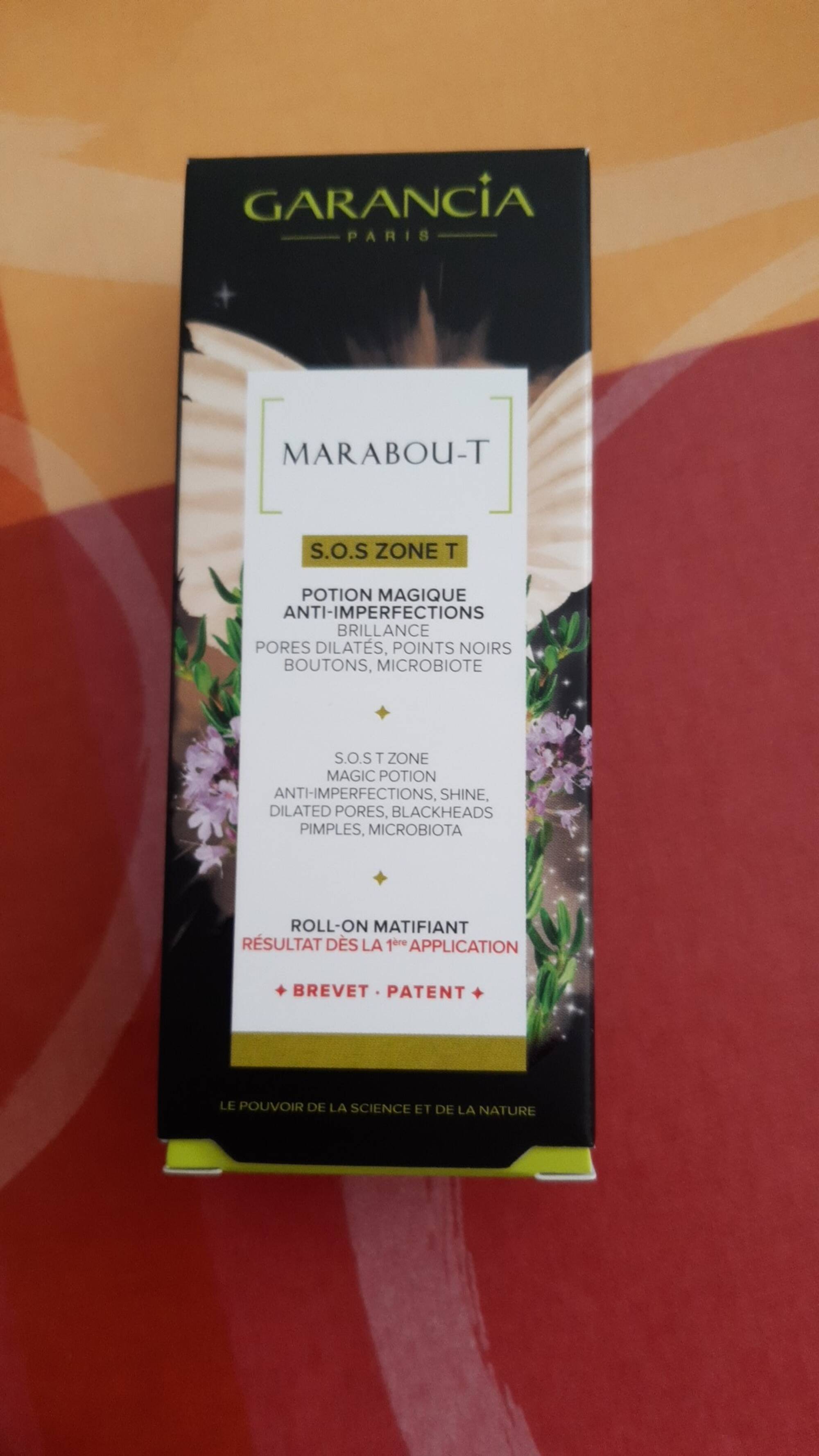 GARANCIA - Marabou-T - Potion magique anti-imperfections