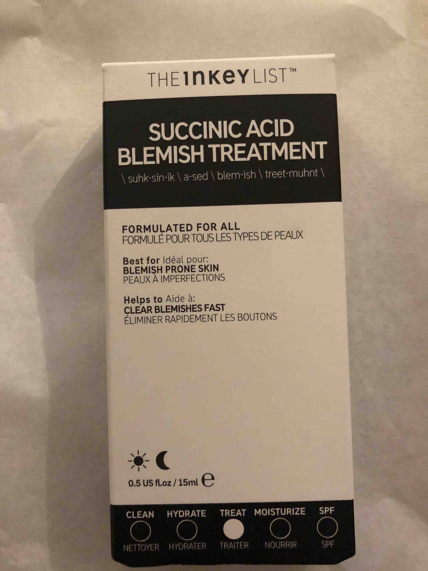 THE INKEY LIST - Succinic acid blemish treatment