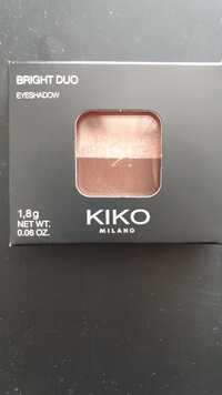 KIKO MILANO - Bright Duo - Eyeshadow