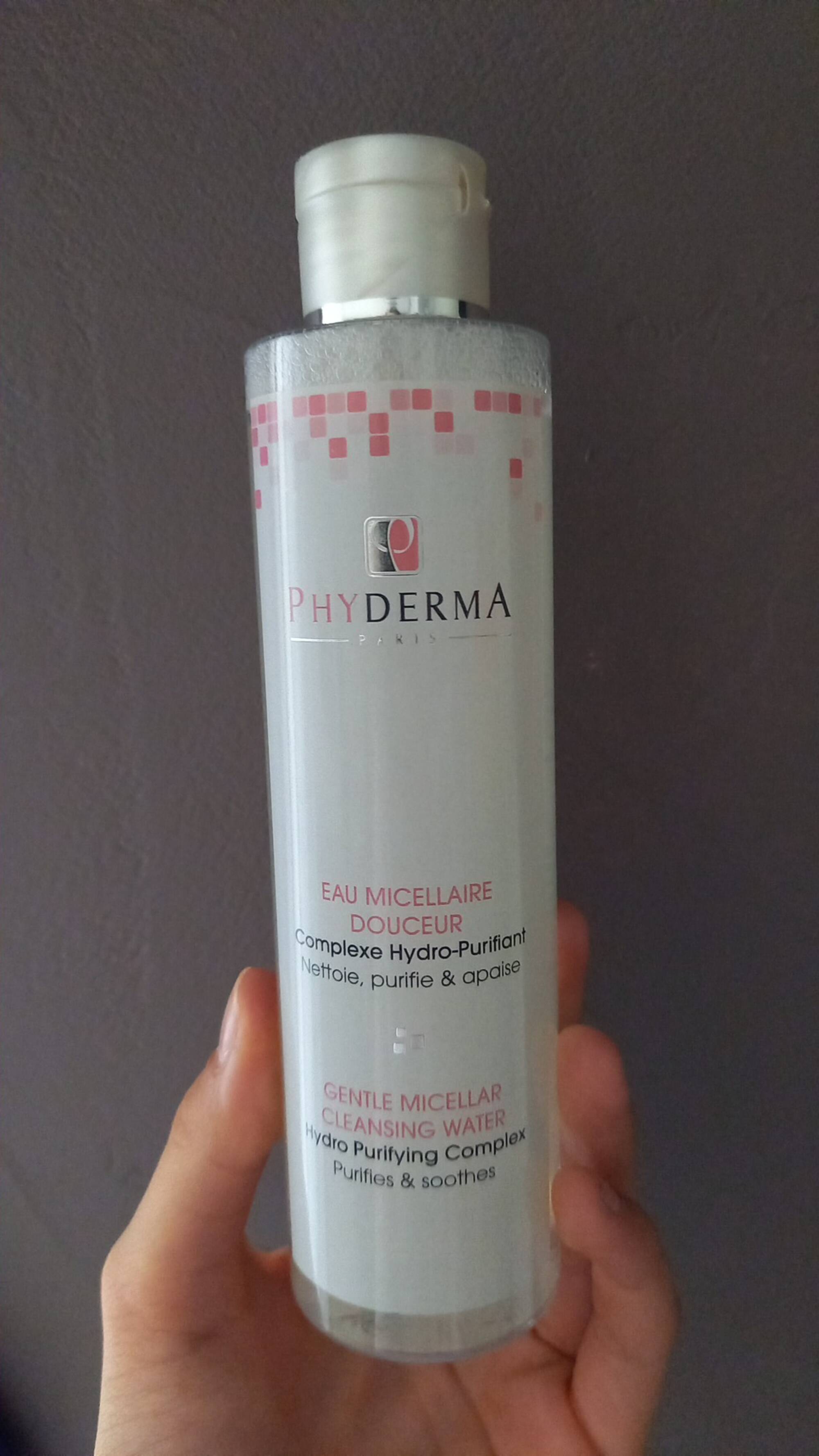 PHYDERMA - Eau micellaire douceur - Complexe hydro-purifiant