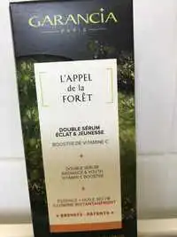 GARANCIA - L’appel de la Forêt - Double sérum éclat & jeunesse