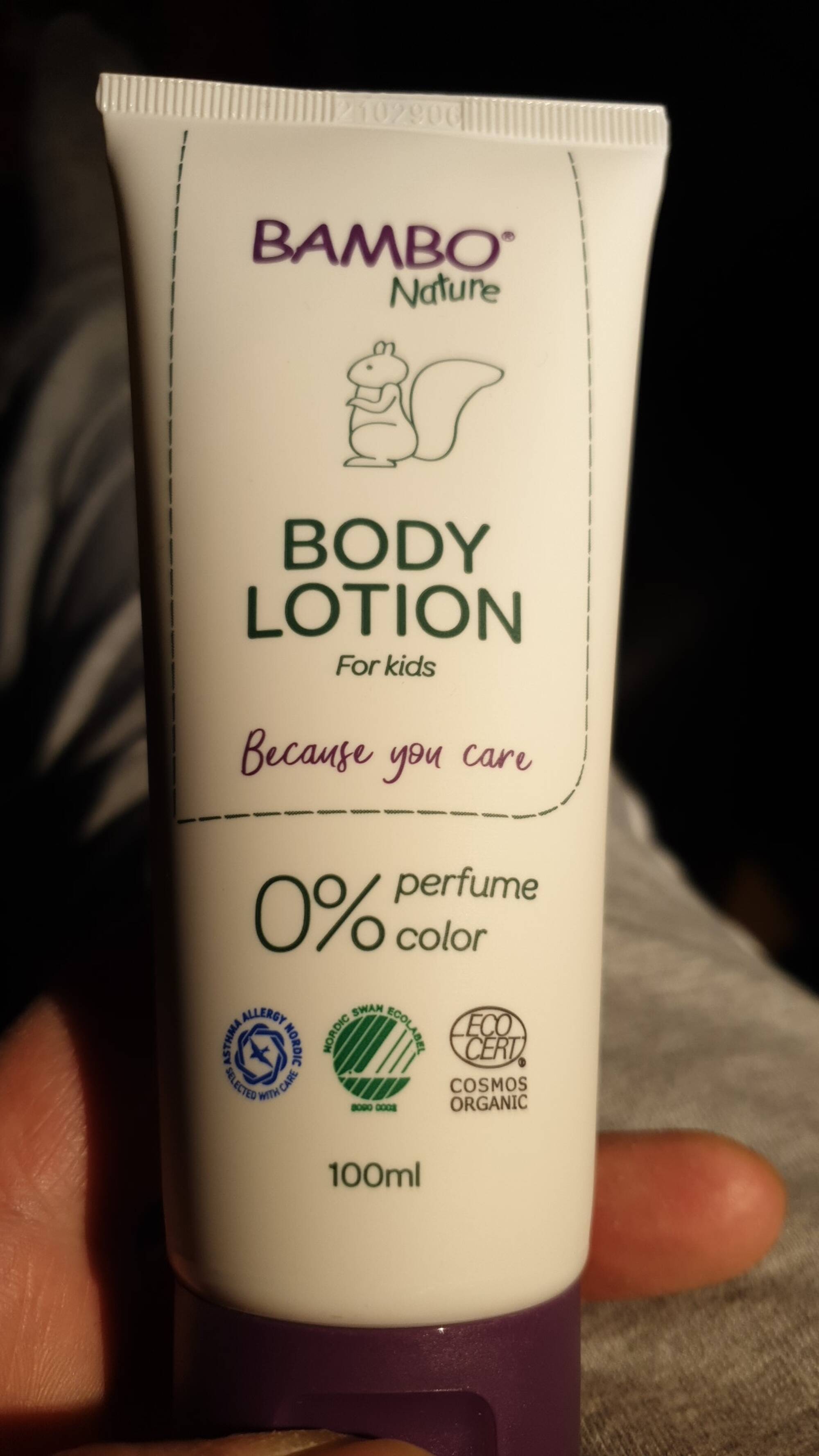 BAMBO NATURE - Body lotion for kids