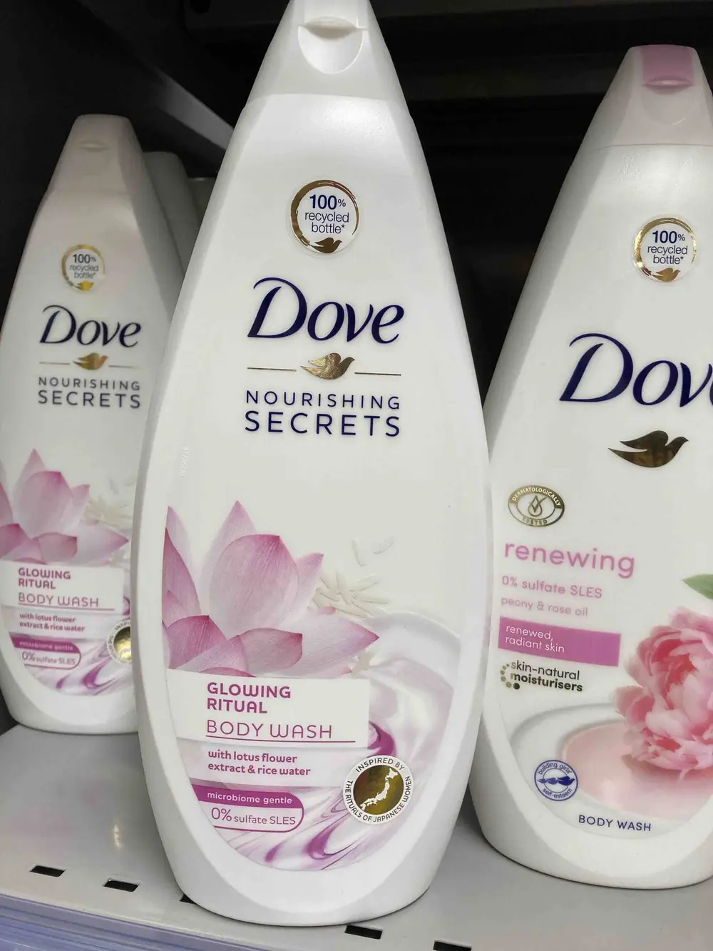 DOVE - Glowing ritual - Body wash