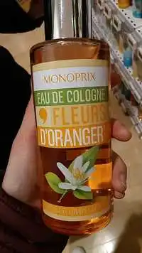 MONOPRIX - Eau de Cologne Fleurs d'oranger