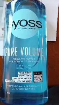 SYOSS - Pure volume - Micellar shampoo 