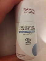 RAMPAL LATOUR - Crème solide pour les mains hypoallergénique
