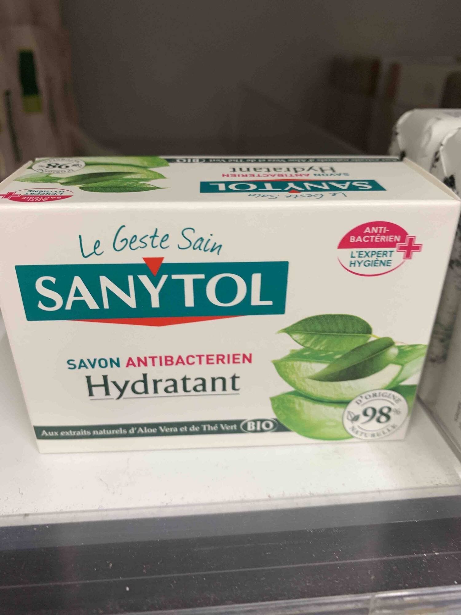 SANYTOL - Savon antibacterien hydratant bio