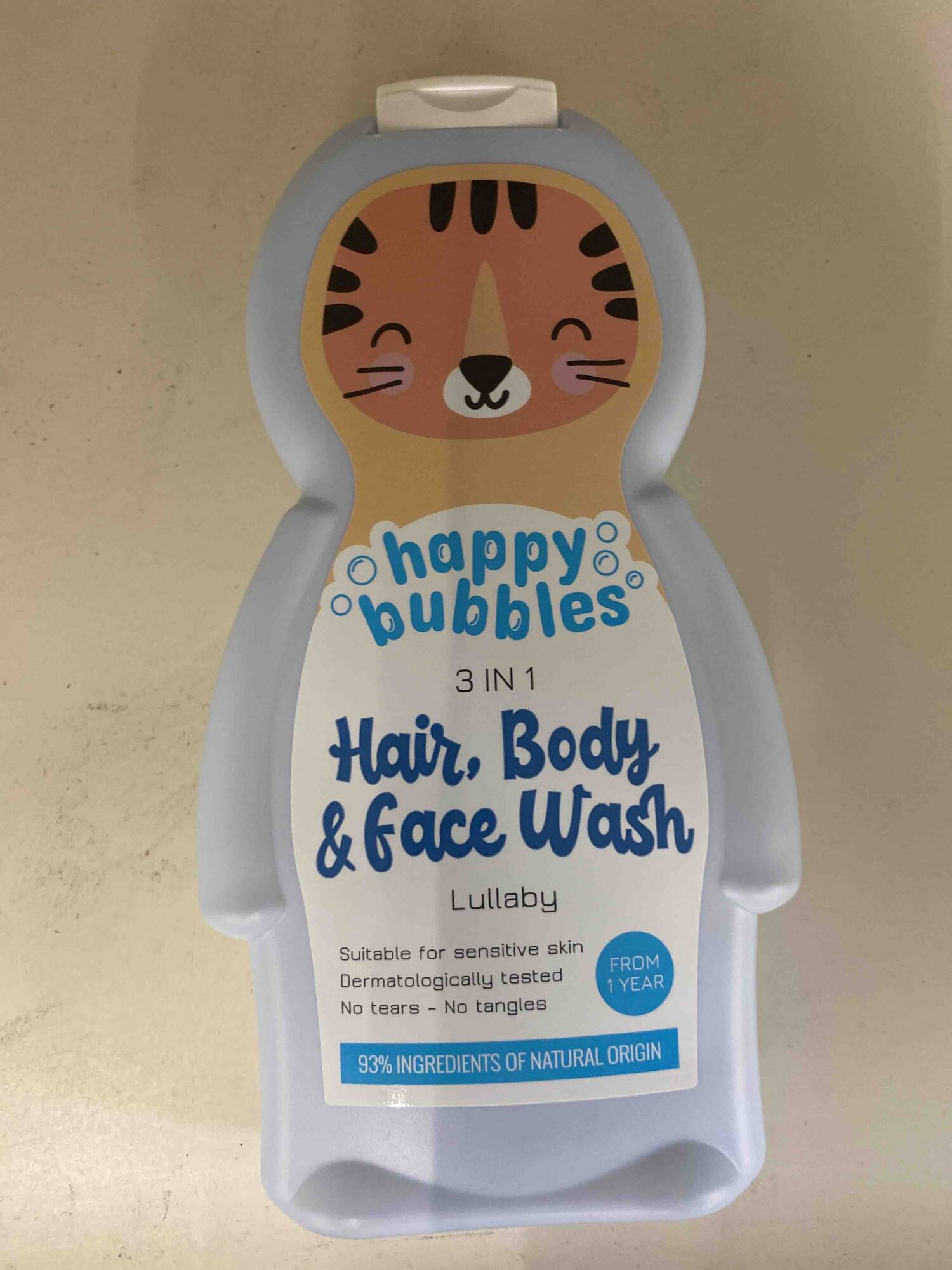 HAPPY BUBBLES - 3 in 1 Hair, body & face wash