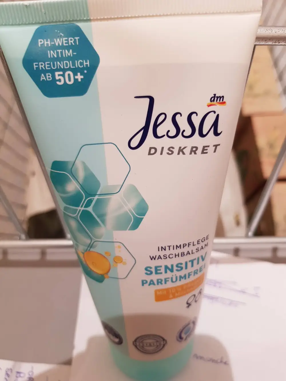 DM - Jessa diskret -Intimpflege Waschbalsam Sensitiv