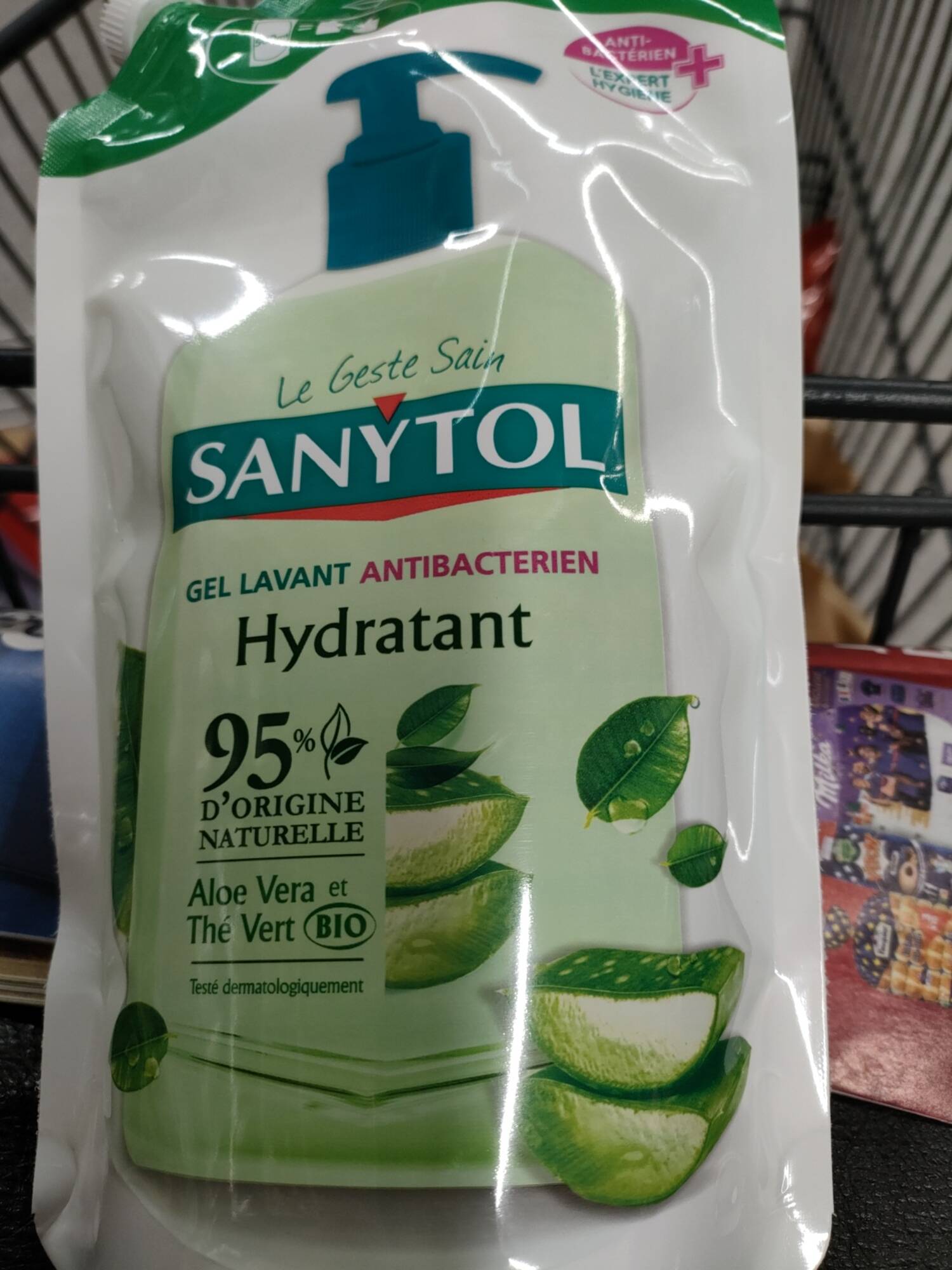 SANYTOL - Hydratant - Gel lavant antibactérien 