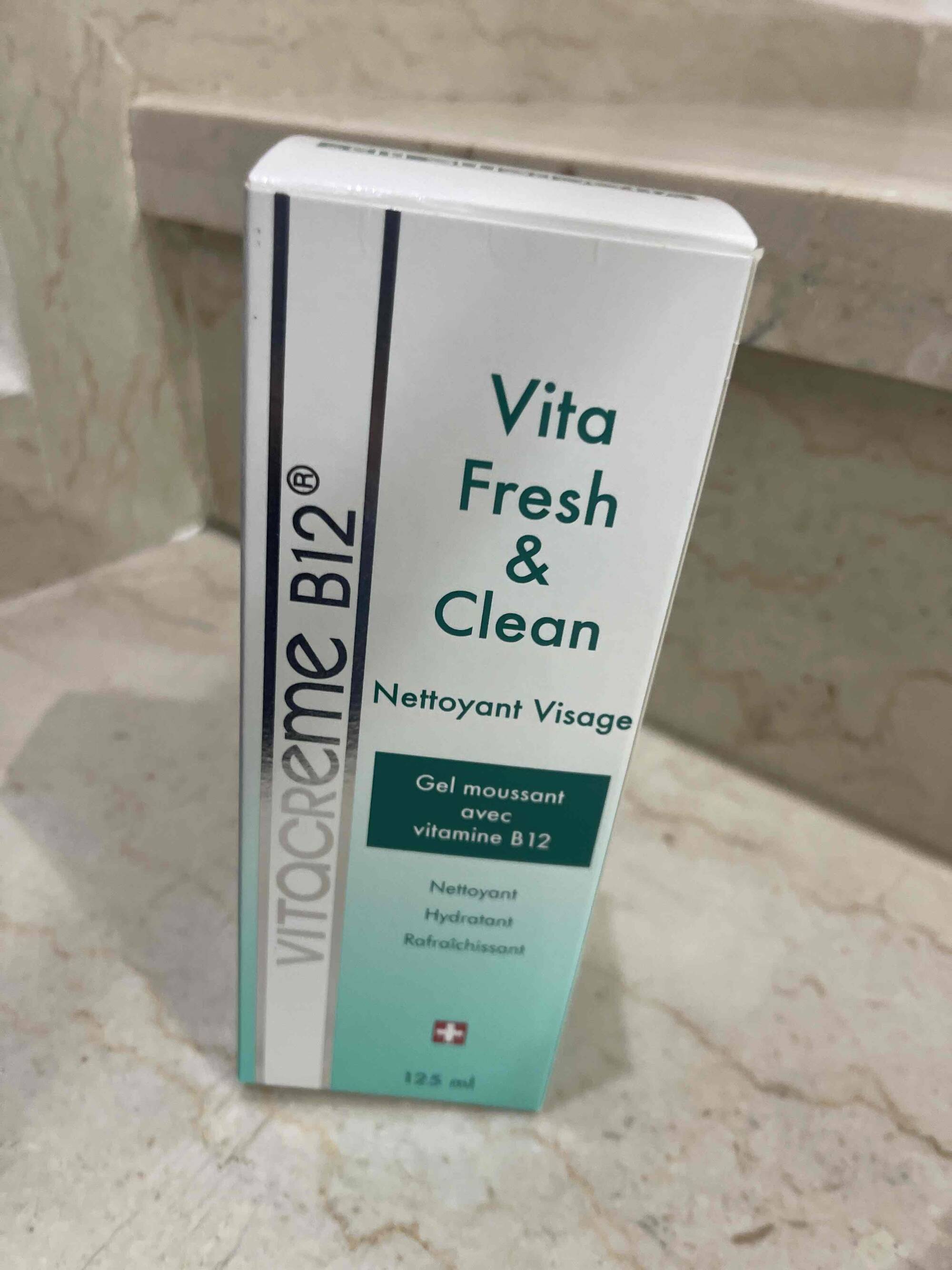 VITACREME B12 - Vita fresh & clean - Nettoyant visage