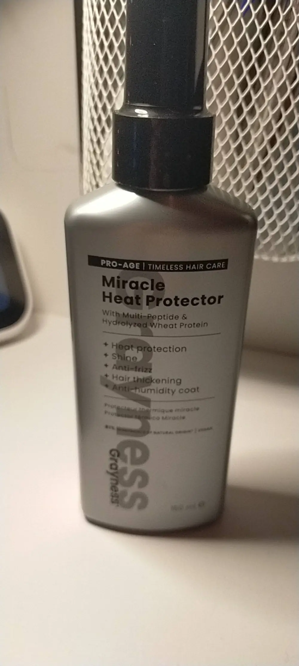 GRAYNESS - Miracle heat protector - Pro age timeless hair care