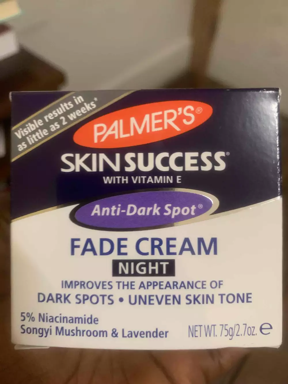 PALMER'S - Skin success - Fade cream night anti-dark spot