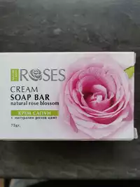 ROSES - Cream soap bar
