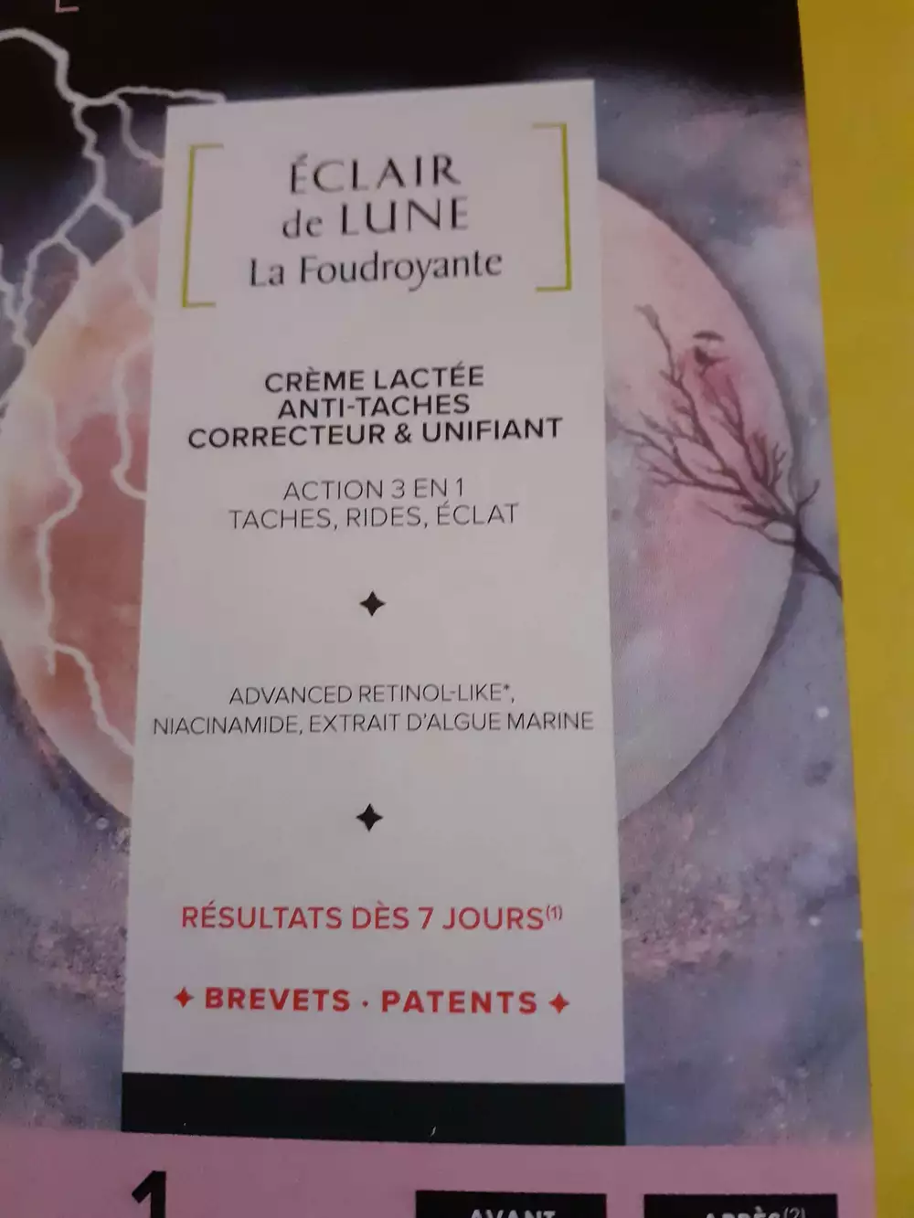 GARANCIA - Eclair de lune la foudroyante - Crème lactée anti-taches