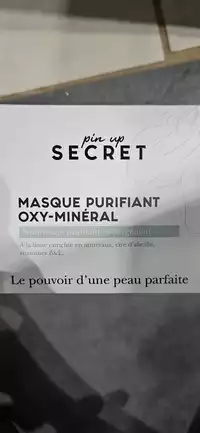 PIN UP SECRET - Masque purifiant oxy-minéral