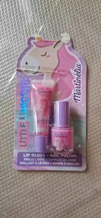 MARTINELIA - Little unicorn - Brillant à lèvres + vernis à ongles