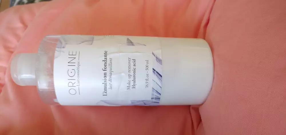 ORIGINE - L'amulsion fondante - Lait démaquillant