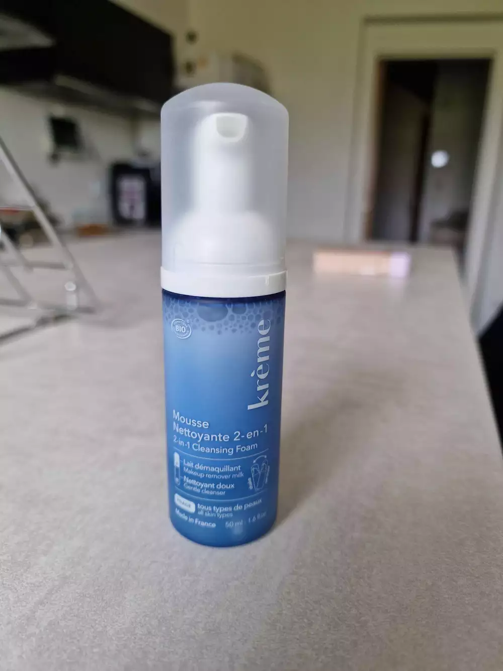 KRÈME - Mousse nettoyante 2-en-1