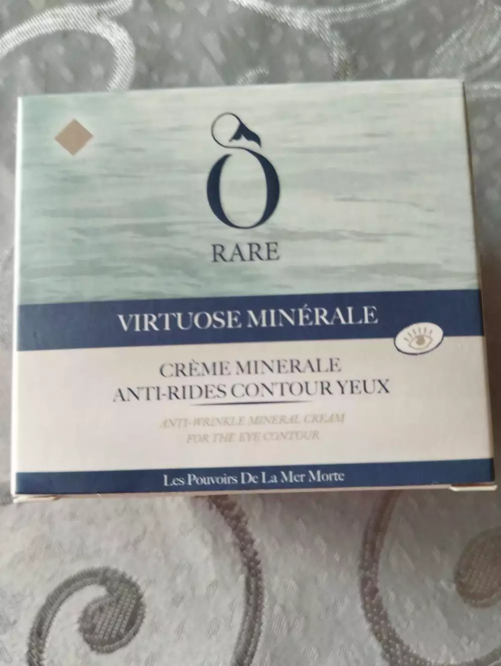 O-RARE - Virtuose minérale - Crème anti-rides contour yeux