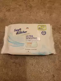 SANFT & SICHER - Ultra sensitive - Feuchtes toilettenpapier