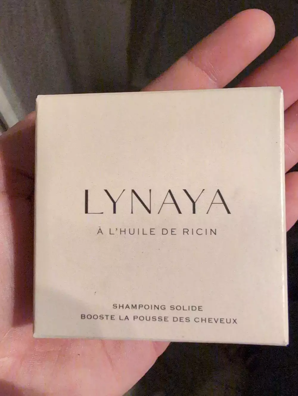 LYNAYA - Shampooing solide à l'huile de ricin