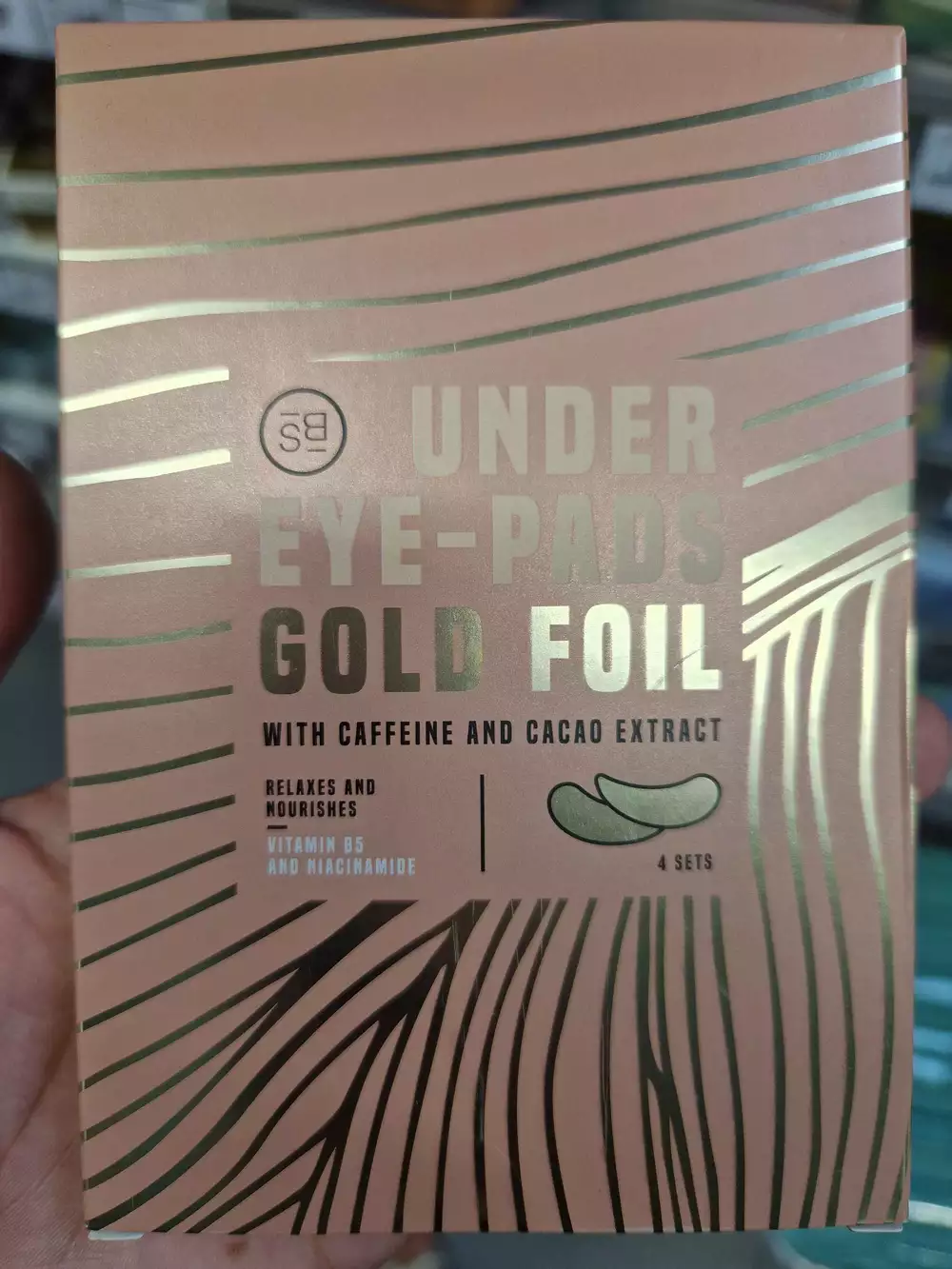 SKINBLISS - Under eye-pads gold foil