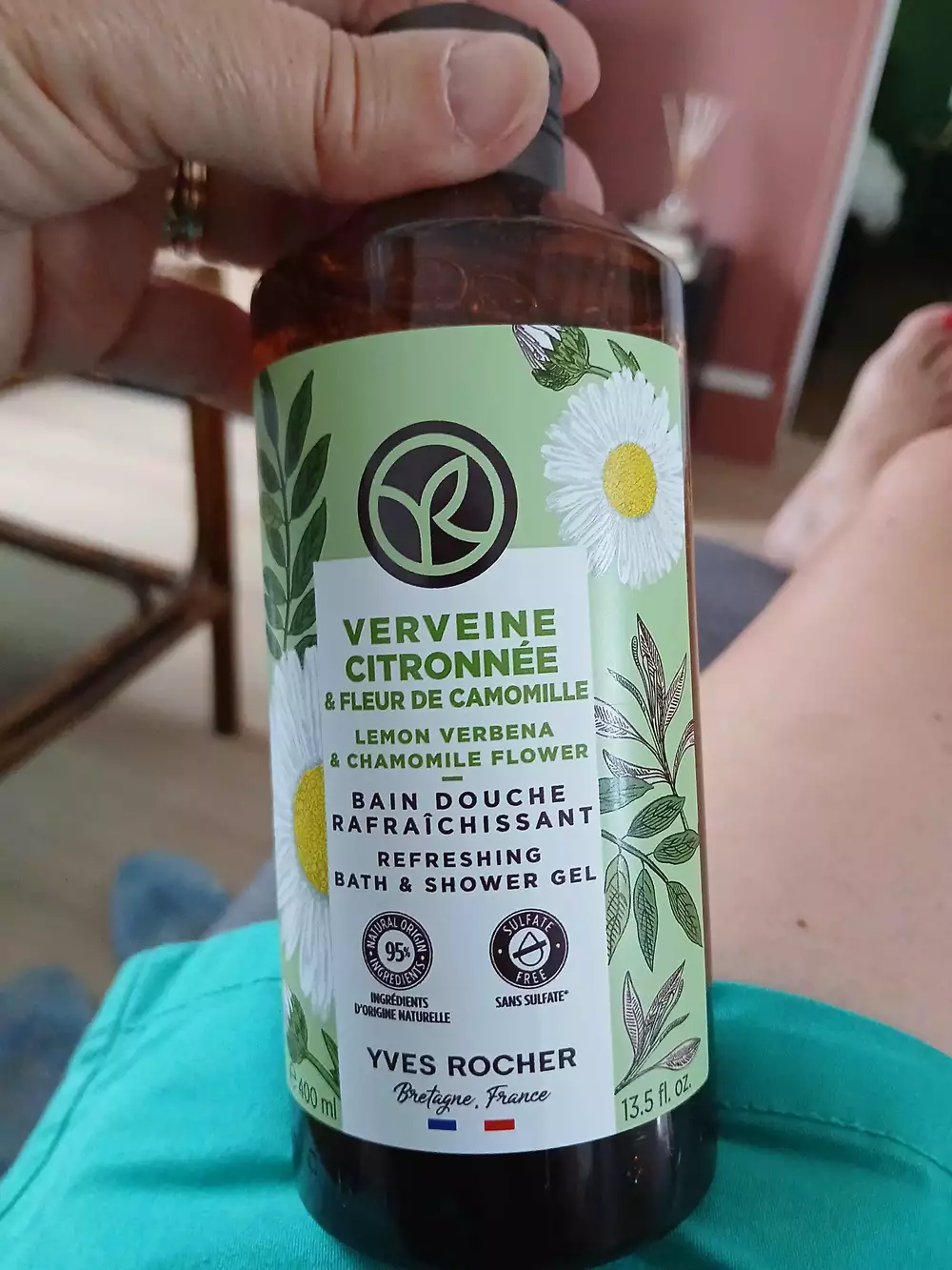 YVES ROCHER - Bain douche rafraîchissant verveine citronnée