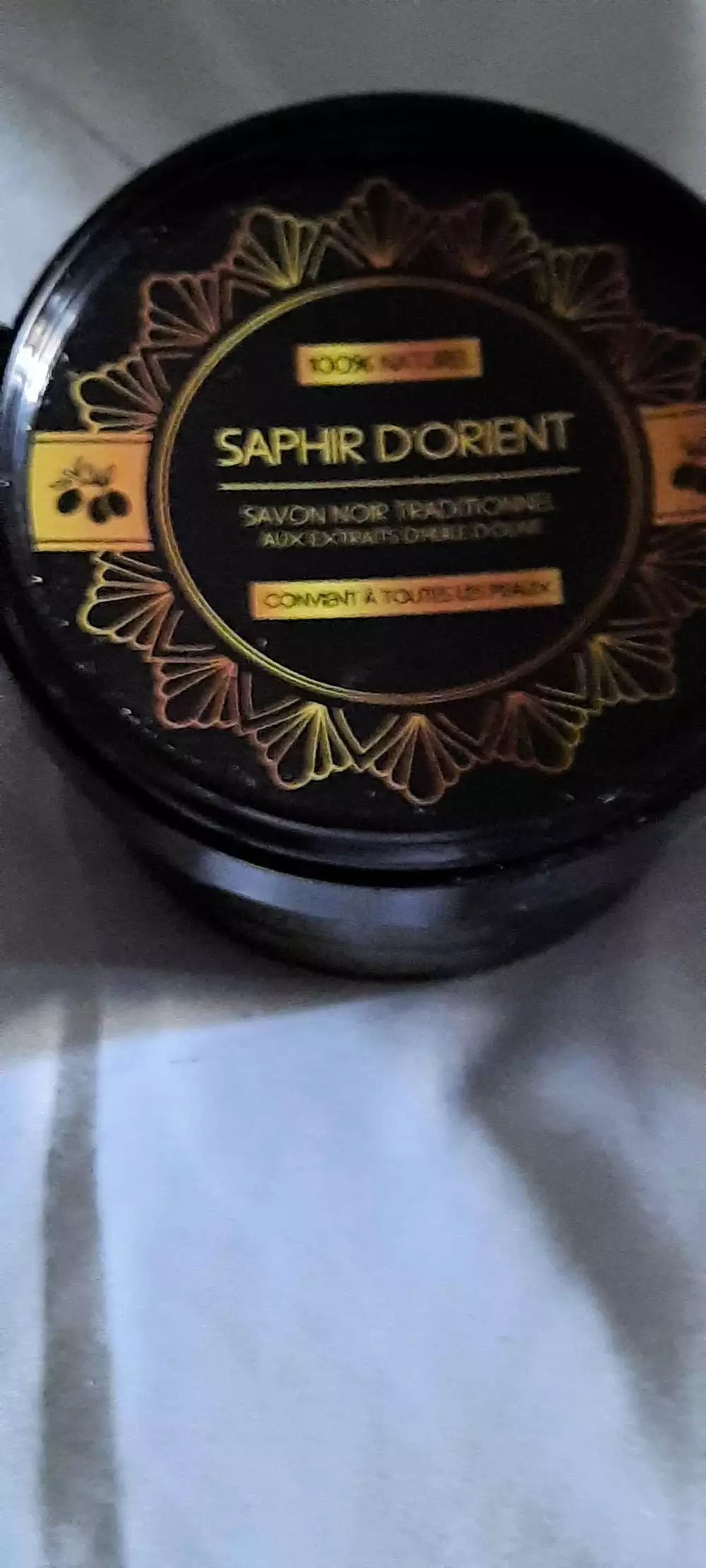 SAPHIR D'ORIENT - Savon noir traditionnel aux etraits d'huile d'olive